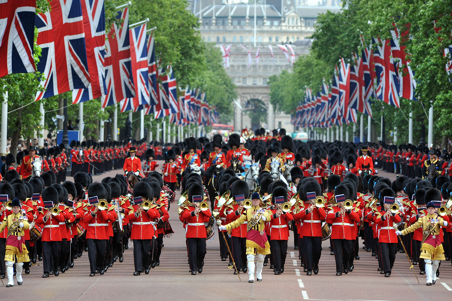 The british celebrate